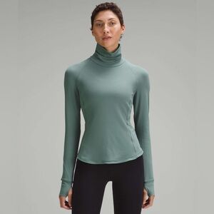 Lululemon Its Rulu Run Mockneck Long-Sleeve Shirt
